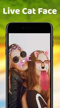 Face live camera-sweet camera,selfie sticker screenshot 3