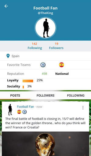 FansRepublic: Football Social Network & live score screenshot 2