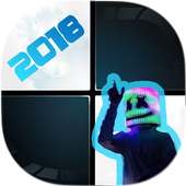 Piano DJ Marshmellow Tiles logo
