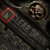 Skull Army keyboard weapons bullets  Arms theme icon