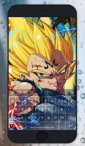 Super Saiyan Keyboard Theme screenshot 4