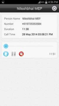 Telephone Call Recorder screenshot 2