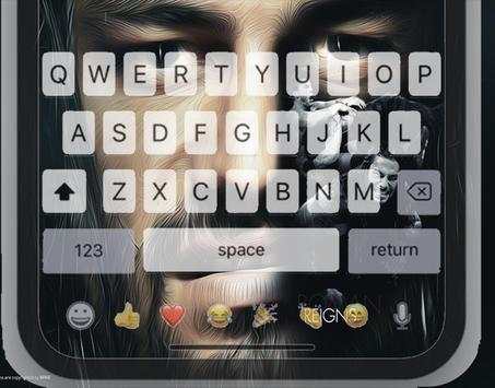 Roman Reings Keyboard Theme screenshot 4