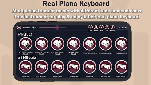 Real Piano-Piano Keyboard स्क्रीनशॉट 3