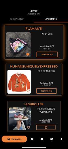 AVNT - Streetwear & Shopping screenshot 2