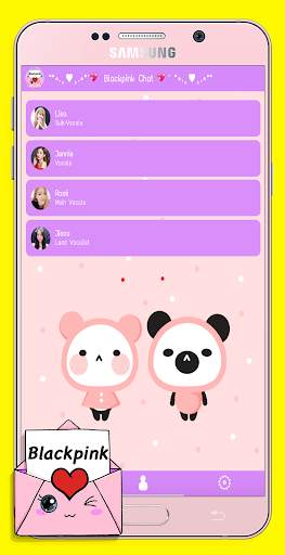 Blackpink Messenger! Chat Simulator screenshot 2