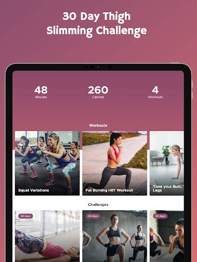 Thigh Slimming Challenge screenshot 8