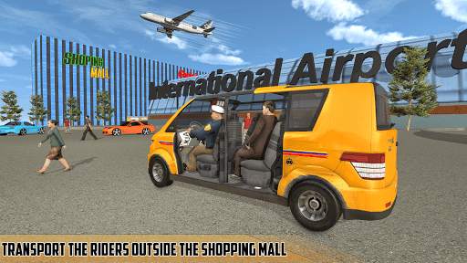 Real Taxi Airport City Driving-New car games 2020 screenshot 1