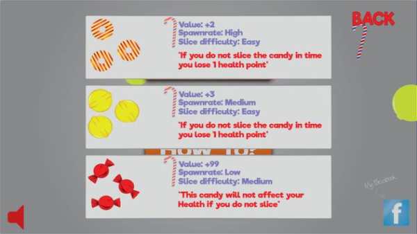 Candy Slicer screenshot 2