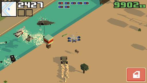Smashy Road: Wanted 2 2 تصوير الشاشة