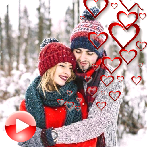 Love Photo Effect Animation Video Maker With Music आइकन