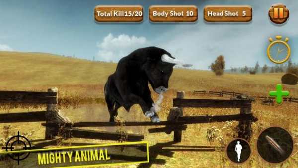 Angry Bull Hunting - Wild Bulls Hunter screenshot 2
