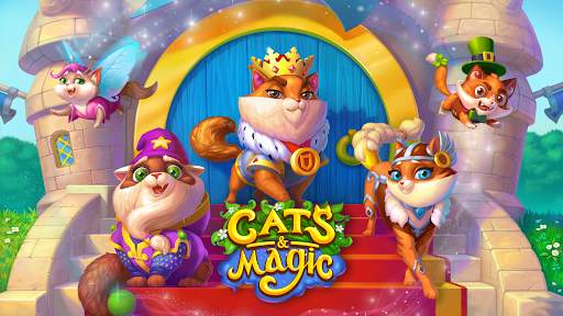 Cats & Magic: Dream Kingdom | Treasure Hunt Puzzle screenshot 2