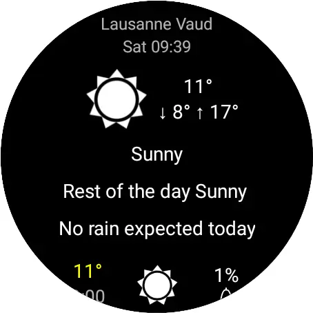 Weather Switzerland XL PRO screenshot 15