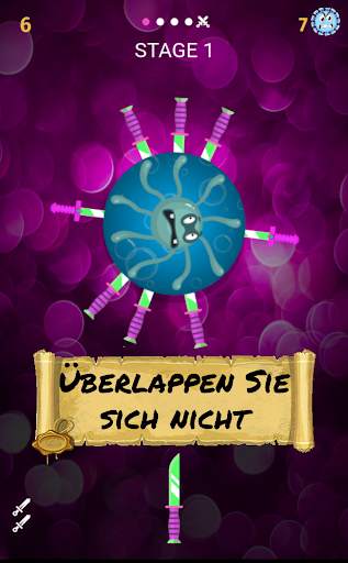 Virus Hit 2020 - Messer werfen und Viren töten screenshot 2