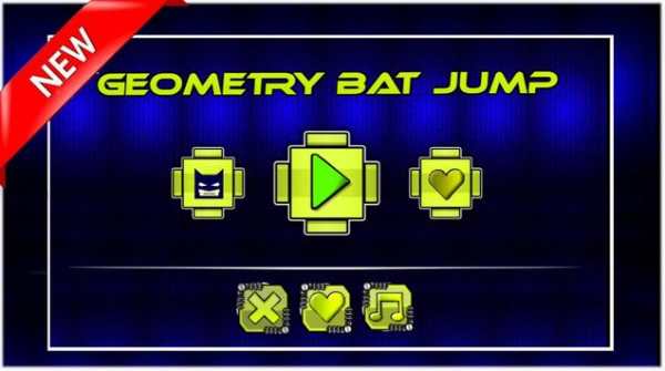 Geometry Bat Jump скриншот 1