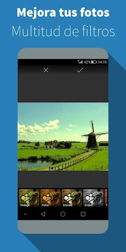 And: Editor de Fotos y Filtros screenshot 2
