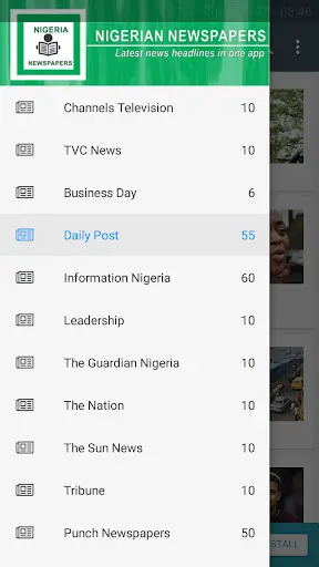 Nigeria Newspapers 4 تصوير الشاشة