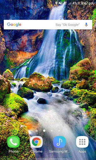 Vernal Falls Live Wallpaper screenshot 2