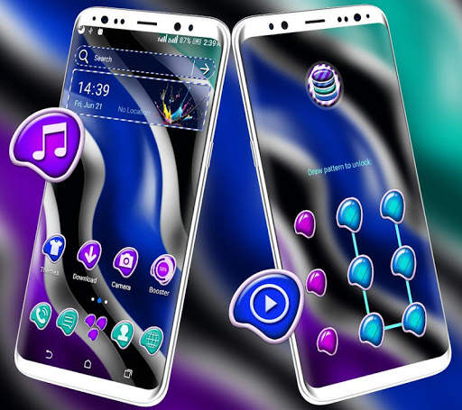 Candy Waves Launcher Theme screenshot 5
