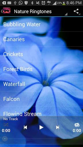 Nature Ringtones Free screenshot 2