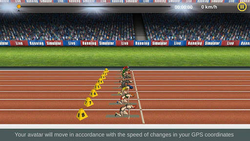 Live Running Simulator - GPS competition tracker screenshot 4