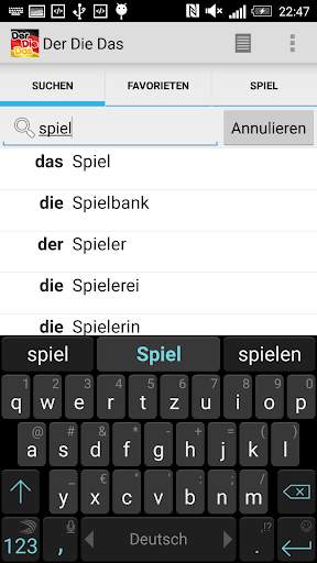 Der Die Das screenshot 10