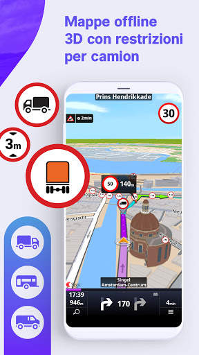 Sygic GPS Truck & Caravan screenshot 2