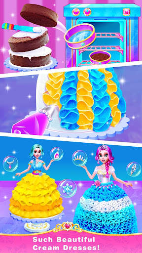 Ice Princess Comfy Cake -Baking Salon for Girls screenshot 3