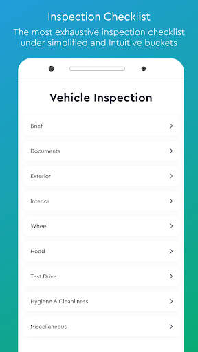 ECO: Used Car/Bike Inspection स्क्रीनशॉट 6