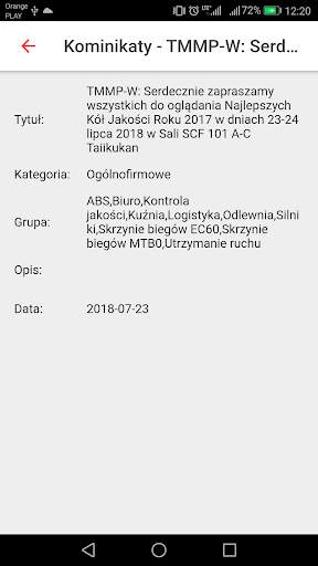 Nasza Toyota - Mobile App screenshot 2