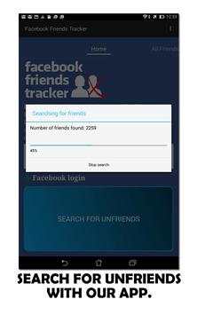 Who deleted me from Facebook? screenshot 2