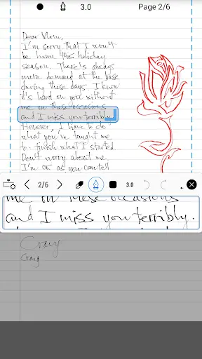 INKredible-Handwriting Note screenshot 3