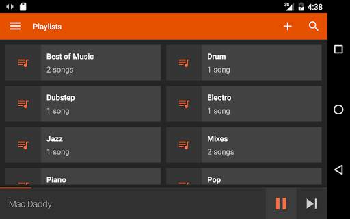 AudioVision Music Player 10 تصوير الشاشة