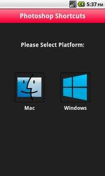 Shortcuts for Photoshop CS6 screenshot 1