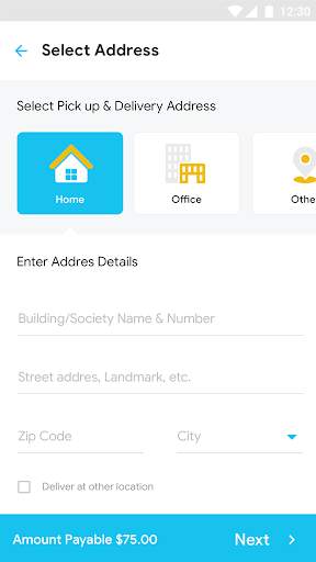 Laundry User - Template screenshot 5