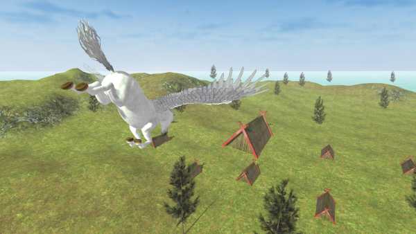 Flying Unicorn Simulator Free screenshot 5