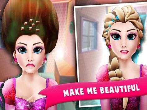 Princess Hair Salon Kids Game screenshot 2