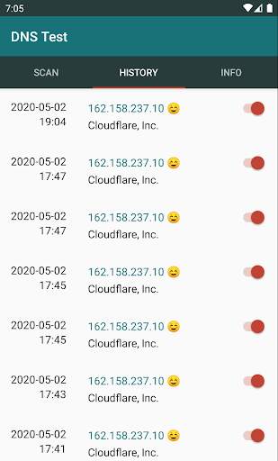DNS Test 2 تصوير الشاشة