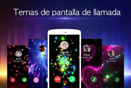 Color de llamada - Pantalla de llamada, LED screenshot 1