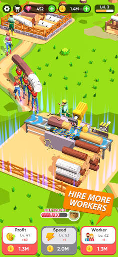 Idle Lumber Mill screenshot 1