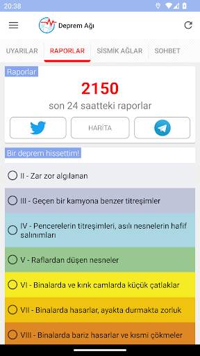 Deprem Ağı screenshot 4
