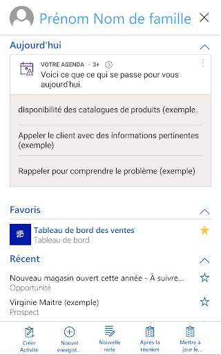 Dynamics 365 for Phones screenshot 1