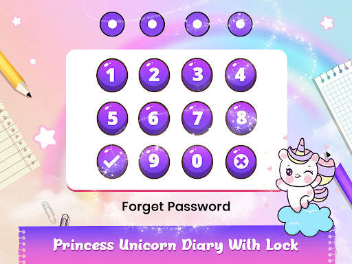 DIY Unicorn Girls Secret Diary screenshot 2