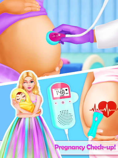 Baby Games: Pregnant Mom Care Game for Girls screenshot 1