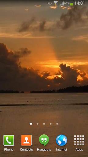 Lagoon Sunset Live Wallpaper screenshot 8