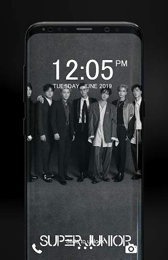 Super Junior Photo Lock Screen App screenshot 3