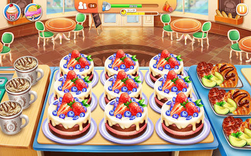 グルメストリート: 私の食堂物語シリーズ料理 ゲーム screenshot 10