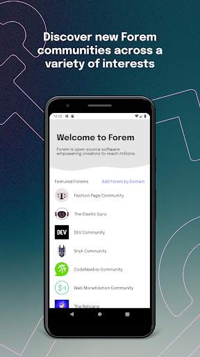 Forem screenshot 1