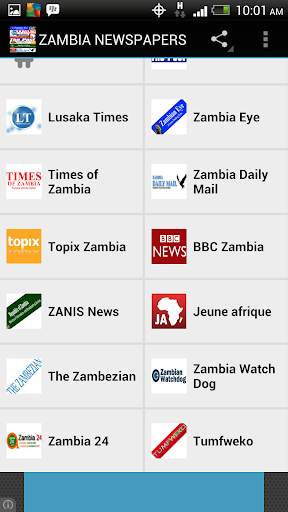 ZAMBIA NEWS screenshot 2